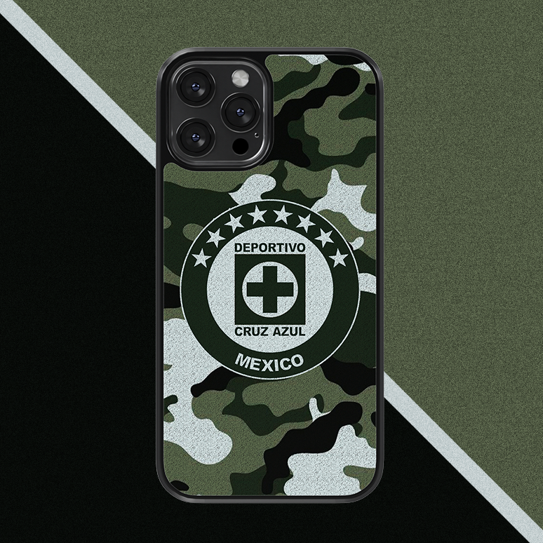 Cruz Azul escudo camuflaje